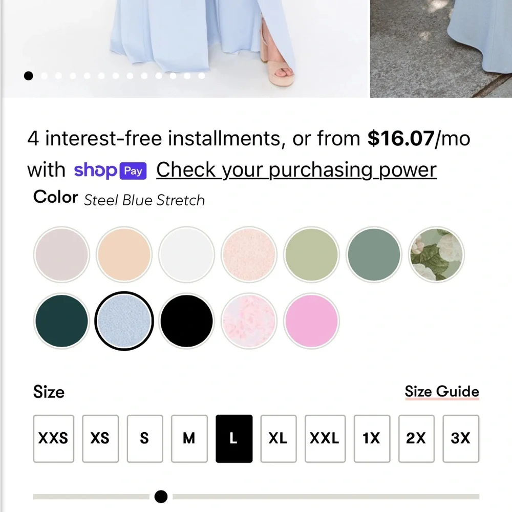 Show Me Your MuMu Blue Sleeveless Sheath Maxi Dress - Picture 2 of 4